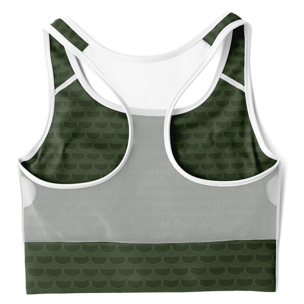 MAMBA Sports Bra — Olive