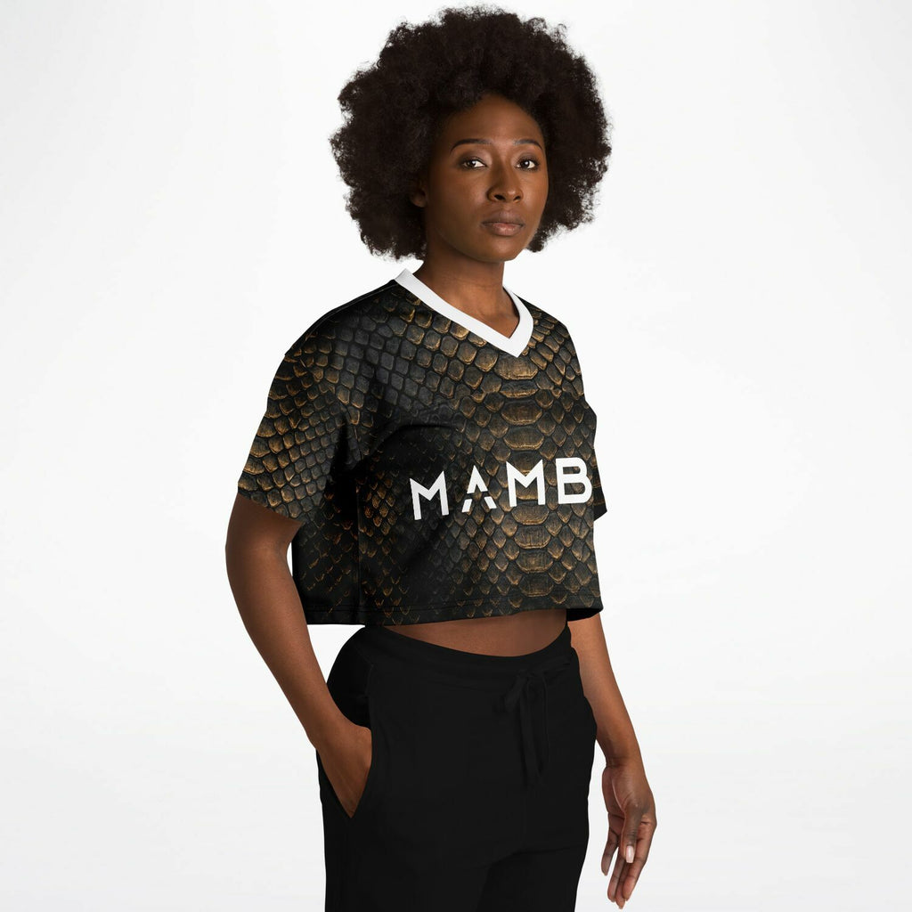 Cropped Football Jersey - AOP
