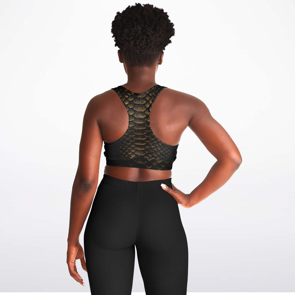 MAMBA Sports Bra — Cobra Negra