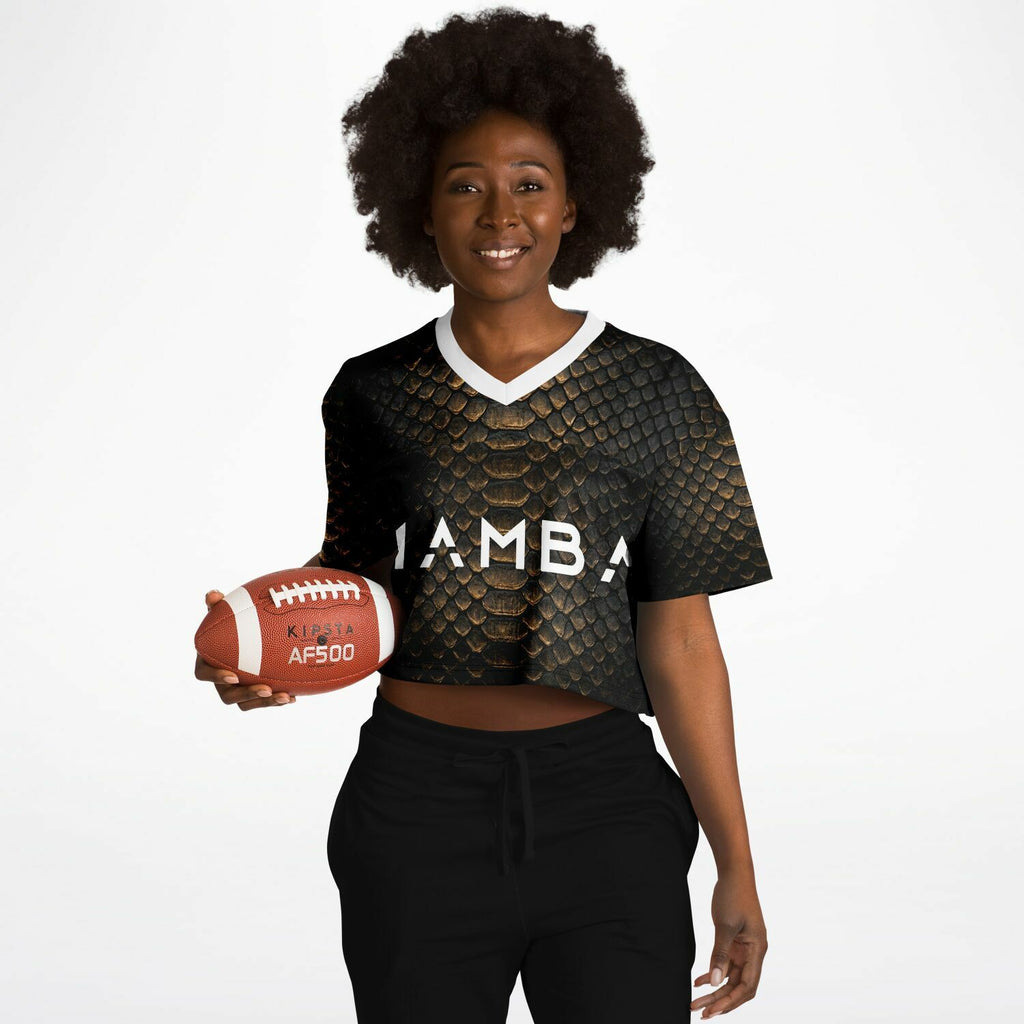 Cropped Football Jersey - AOP