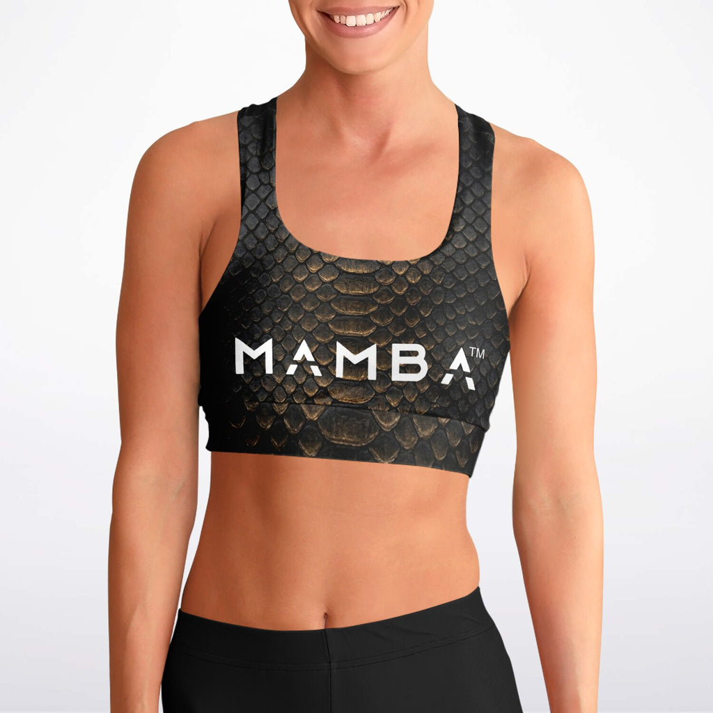 MAMBA Sports Bra — Cobra Negra