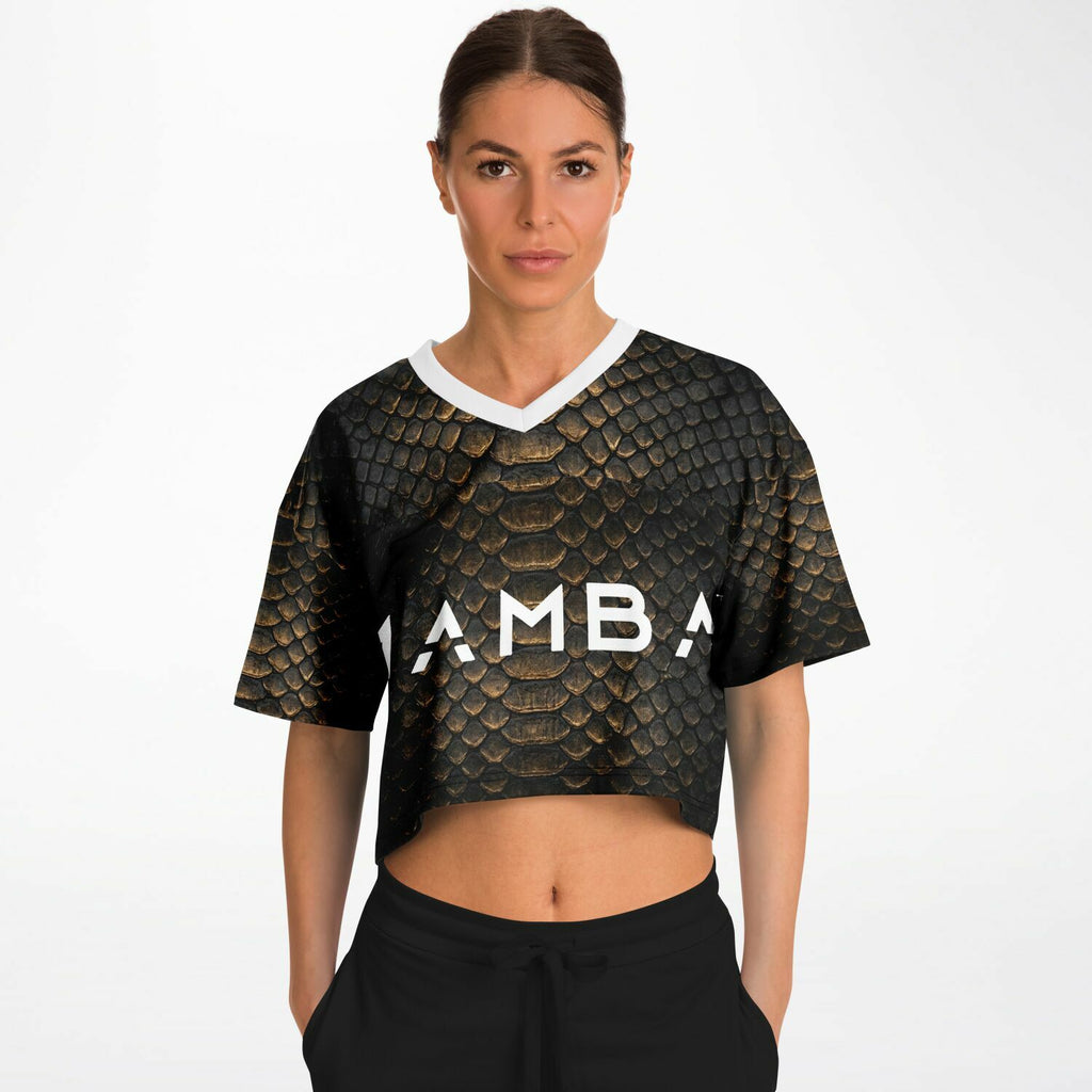 Cropped Football Jersey - AOP