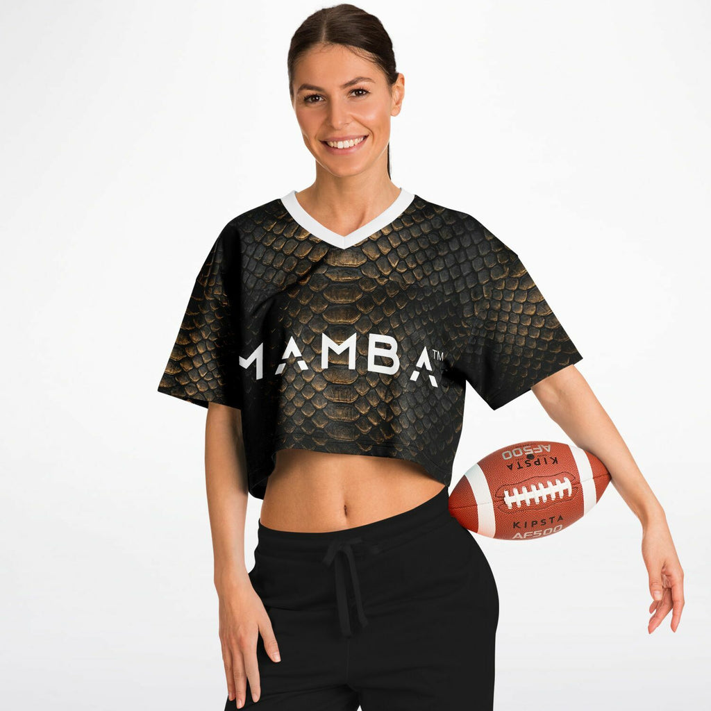 Cropped Football Jersey - AOP