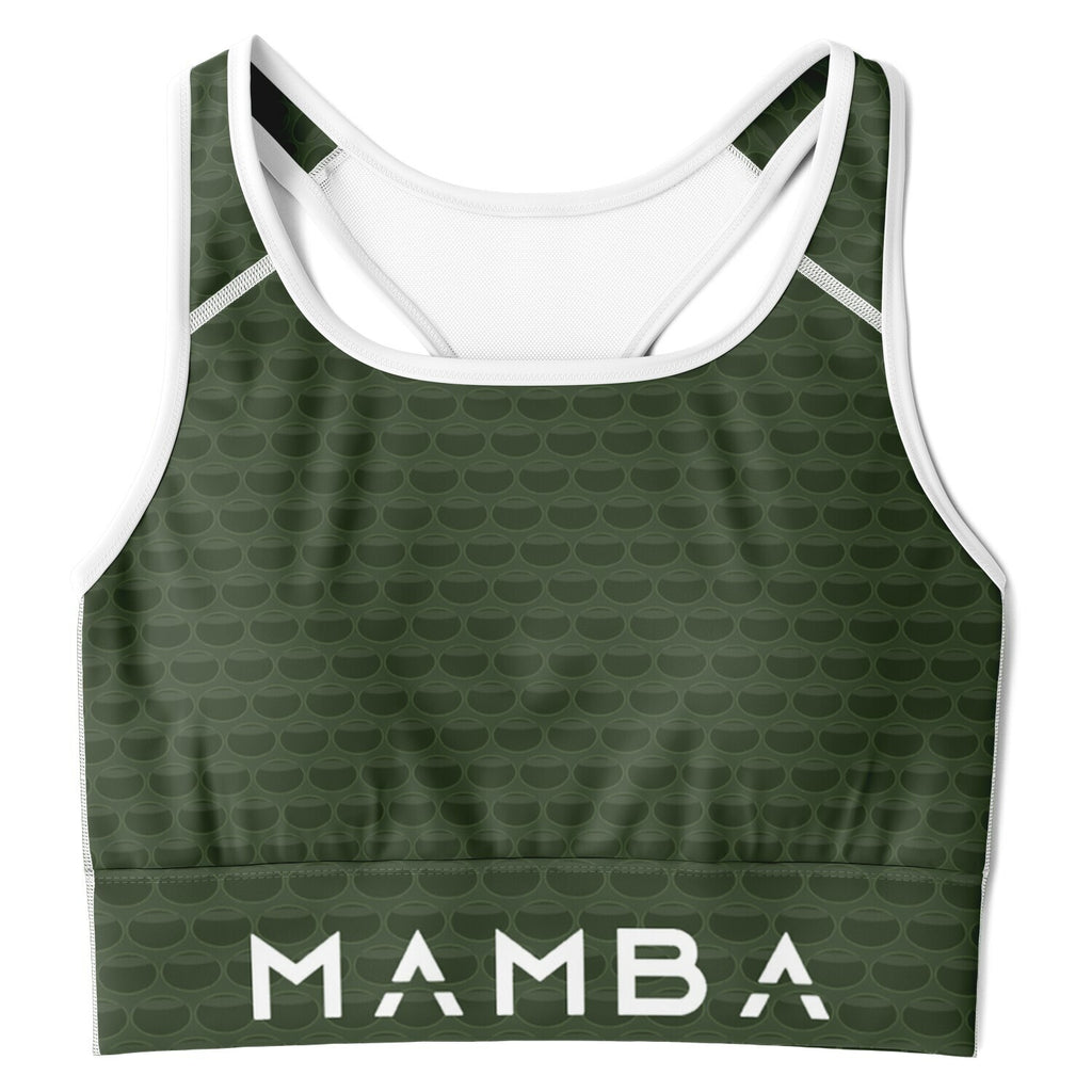 MAMBA Sports Bra — Olive