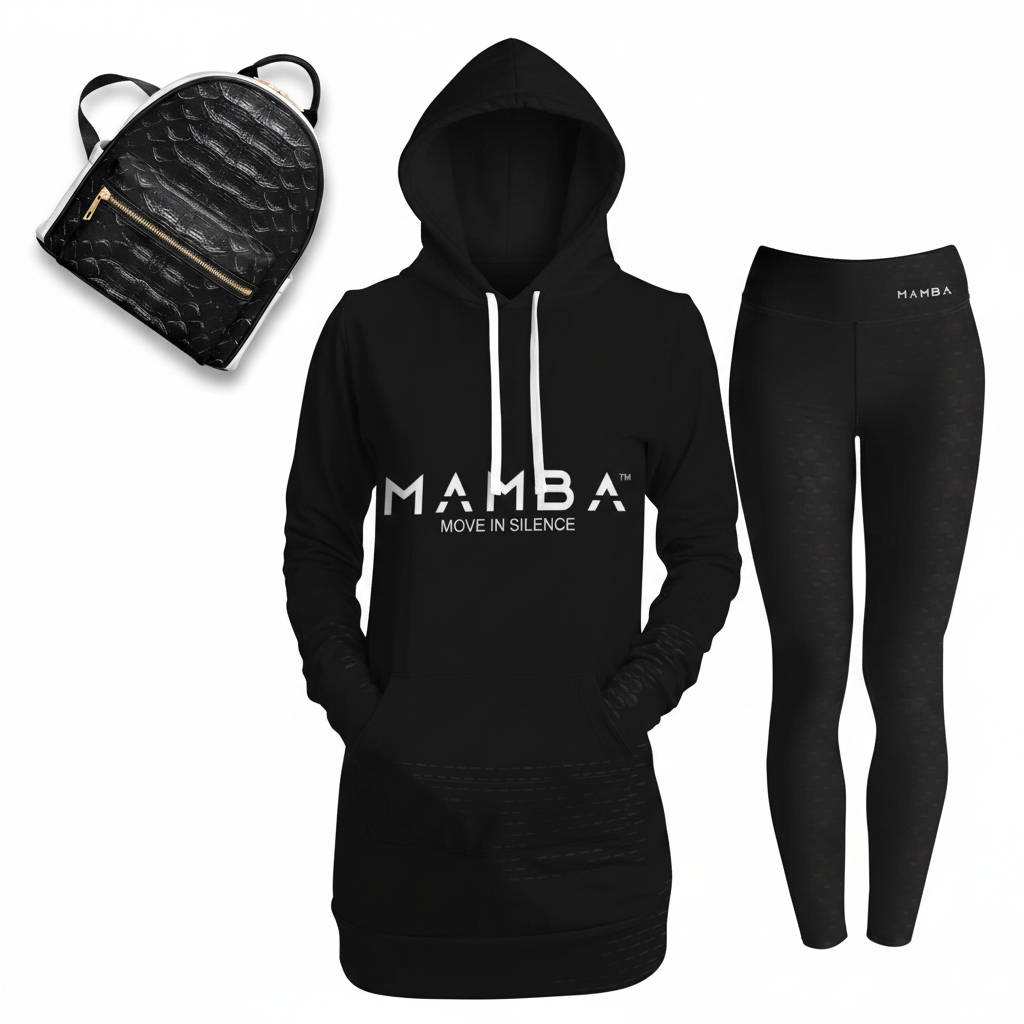 MAMBA Street Bundle — Hoodie, Leggings e Mochila Mini City